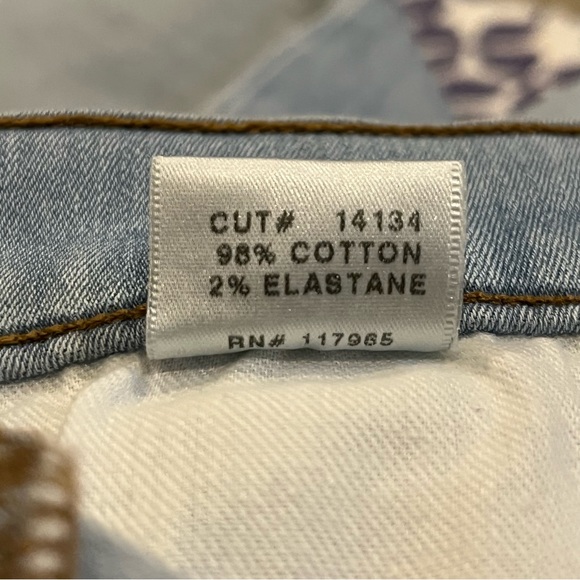 J Brand Super Skinny Costa Light Blue Wash Jeans 31 - Picture 5 of 6